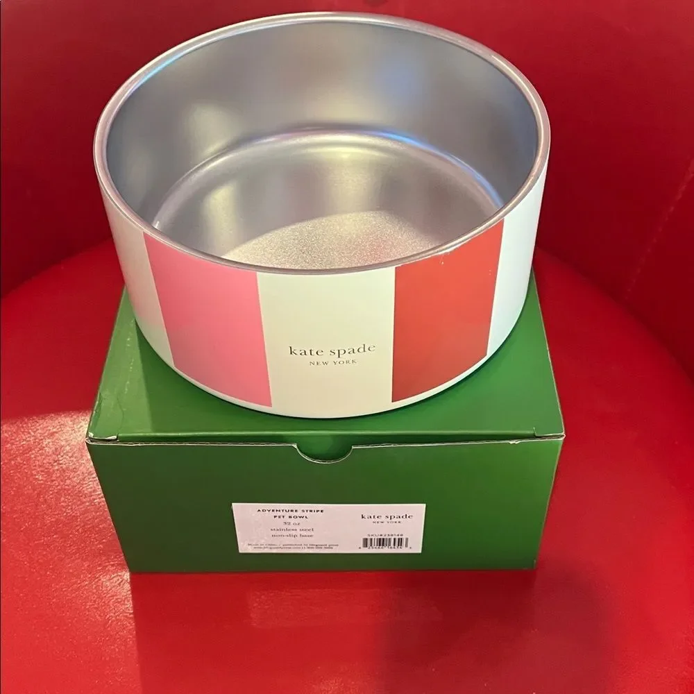 Kate Spade pet bowl